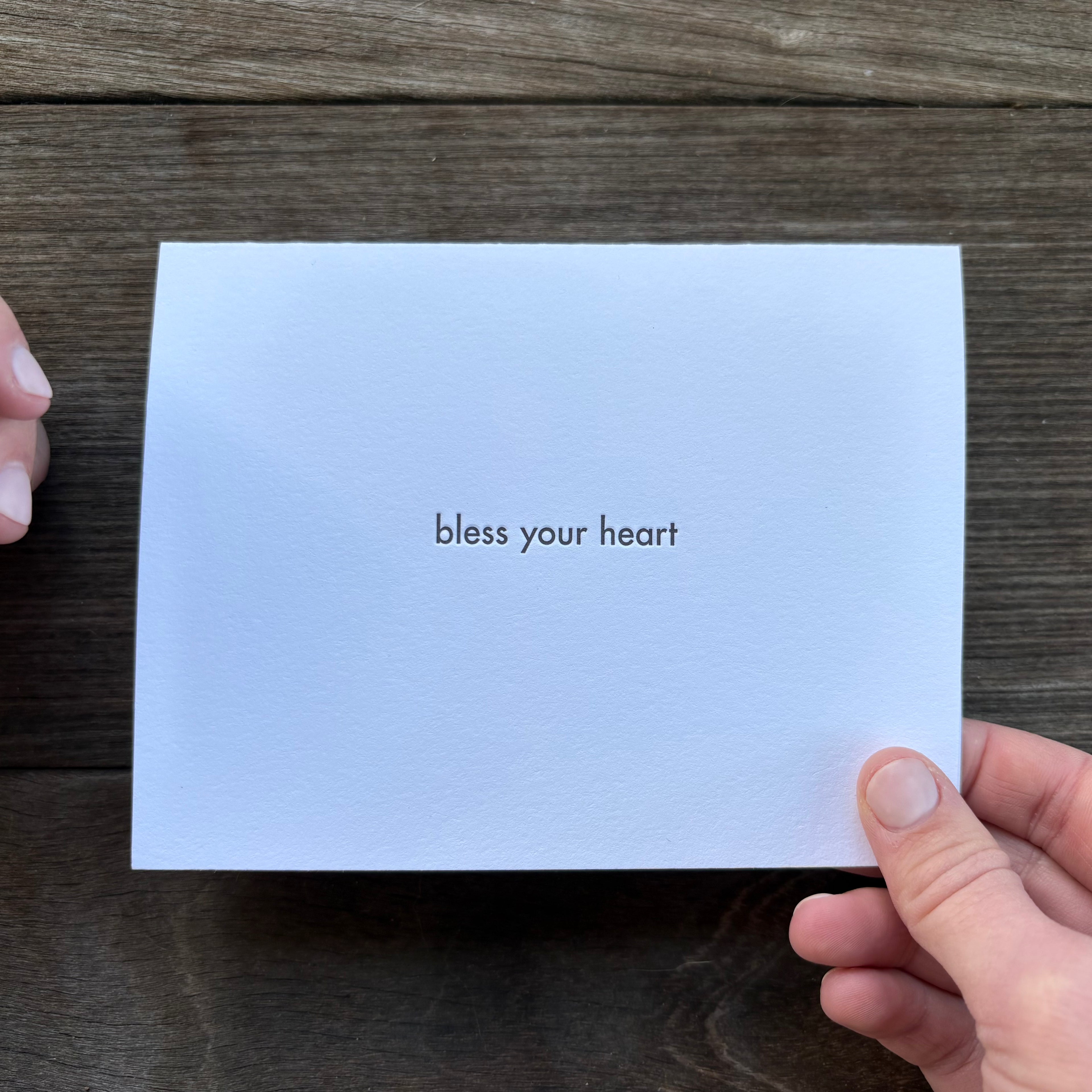 Bespoke Thank You Card